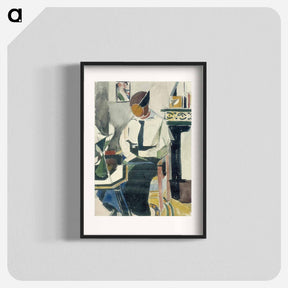 アートポスター-Lena in interieur - テオ ファン ドゥースブルフ Poster.