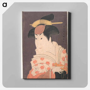 アートパネル-Iwai Hanshirō IV as Shigenoi in the Play "Koinyōbō Somewake Tazuna" - 東洲斎 写楽 Canvas.
