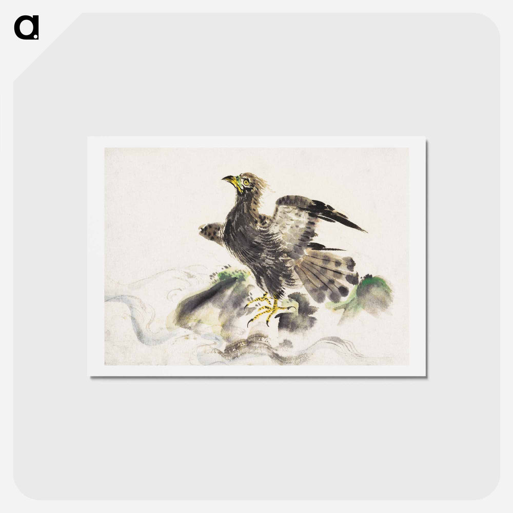 アートポストカード-Bird - 歌川 国芳 Postcard.