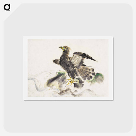 アートポストカード-Bird - 歌川 国芳 Postcard.