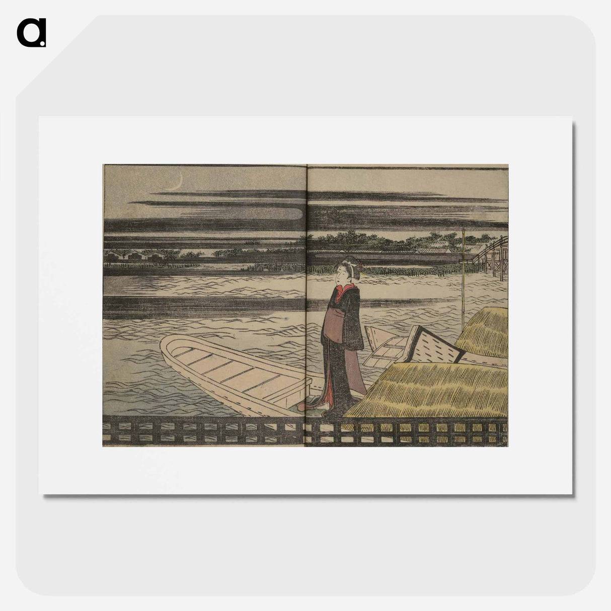 Picture Book of Modern Figures of Fashion
 - 歌川 豊国 Poster.