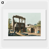 Mosque at Latachia - View of the Ottoman Empire Poster.