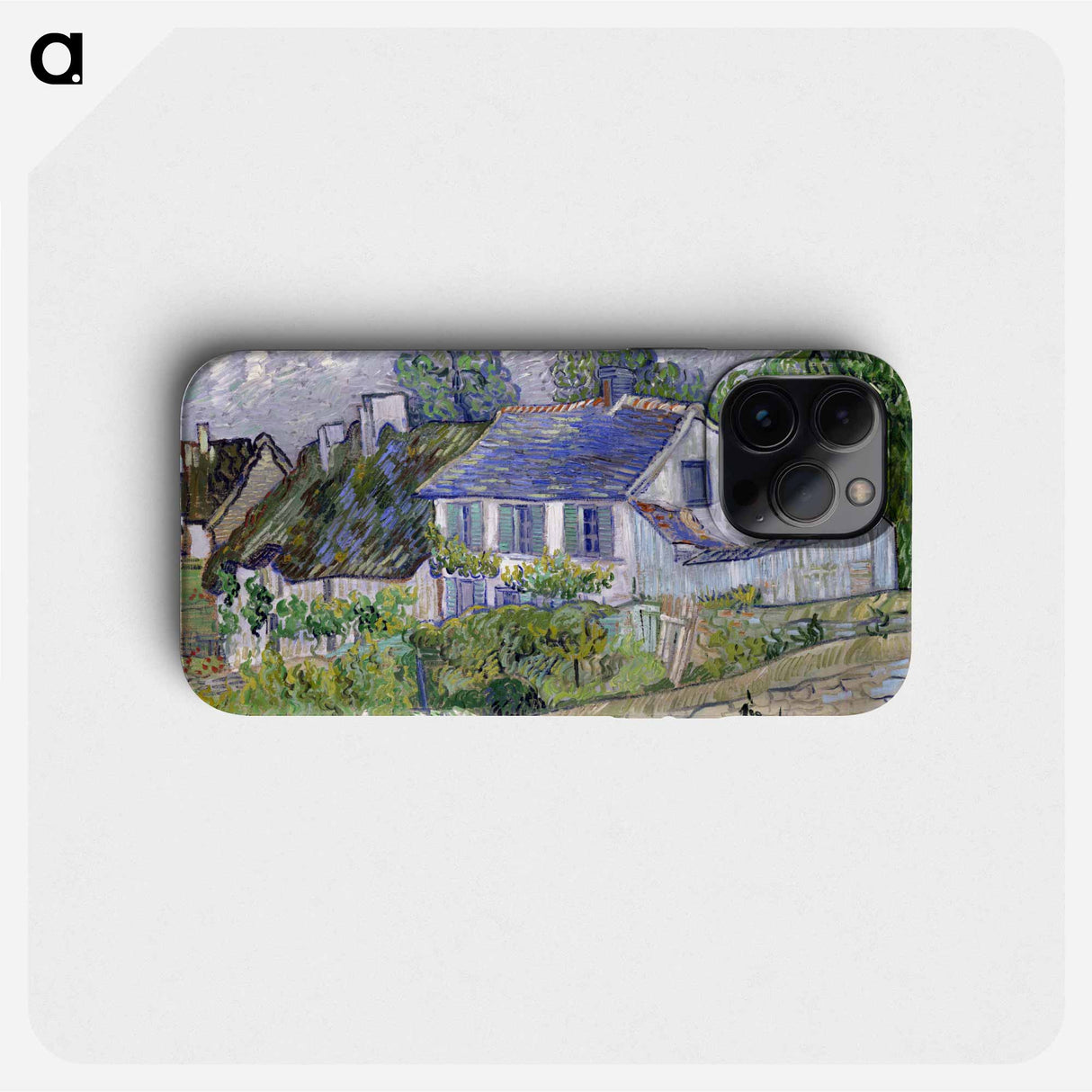 Houses at Auvers - フィンセント ファン ゴッホ Phone Case.