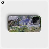 Houses at Auvers - Vincent van Gogh Phone Case.