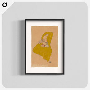 アートポスター-Infant on a Changing Pad
 - ウィーン博物館 Poster.