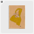 アートポストカード-Infant on a Changing Pad
 - ウィーン博物館 Postcard.