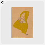 アートポストカード-Infant on a Changing Pad
 - ウィーン博物館 Postcard.