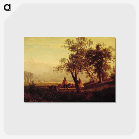 1-68_Albert-Bierstadt_postcard