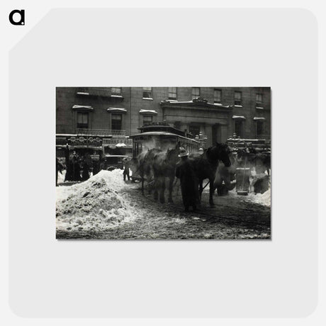 アートポストカード-The Terminal - アルフレッド スティーグリッツ Postcard.