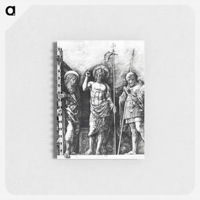 アートメモ帳-The resurrected Christ between St. Andrew and Longinus - アンドレア マンテーニャ Memo.