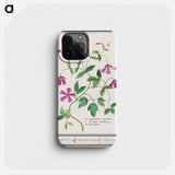 Clematis - アンセルムス ボエティウス デ ブート Phone Case.