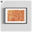 アートポスター-Abstract Brown Pattern
 - 大英図書館 Poster.