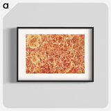 アートポスター-Abstract Brown Pattern
 - 大英図書館 Poster.