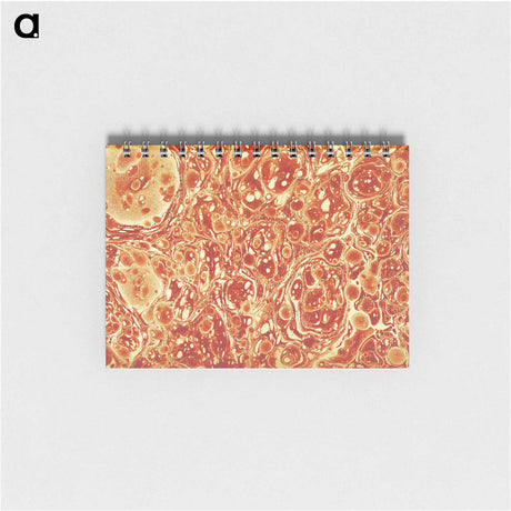 アートメモ帳-Abstract Brown Pattern
 - 大英図書館 Memo.