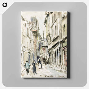 アートパネル-Rue Damiette, Rouen
 - クリーブランド美術館 Canvas.