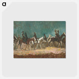 アートポストカード-Exotic Riders
 - シプリアン マジェルニク Postcard.