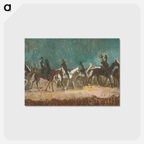 アートポストカード-Exotic Riders
 - シプリアン マジェルニク Postcard.