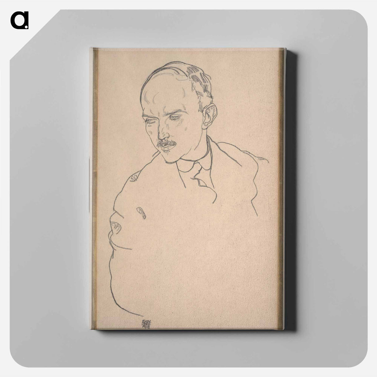 アートパネル-Guido Arnot Drawing
 - ダラス美術館 Canvas.