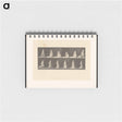 アートメモ帳-Lifting Her Hem
 - エドワード マイブリッジ Memo.