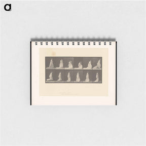 アートメモ帳-Lifting Her Hem
 - エドワード マイブリッジ Memo.