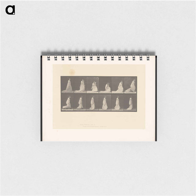 アートメモ帳-Lifting Her Hem
 - エドワード マイブリッジ Memo.