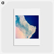 アートポストカード-Topographical View of the Arabian Peninsula and the Gulf of Oman
 - 上空からの地球 Postcard.