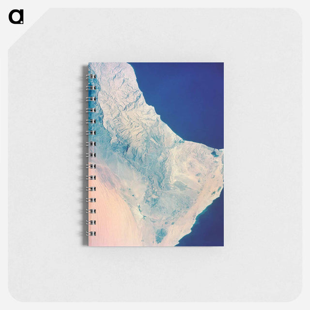 アートメモ帳-Topographical View of the Arabian Peninsula and the Gulf of Oman
 - 上空からの地球 Memo.
