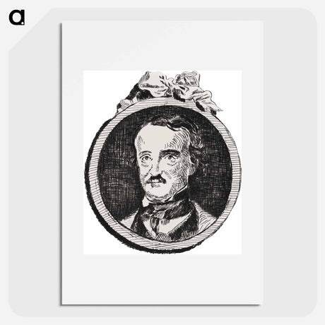 アートポスター-Edgar Allan Poe - エドゥアール マネ Poster.