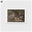 アートポストカード-Ei mitään. sen saatte nähdä - フランシスコ デ ゴヤ Postcard.
