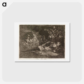 アートポストカード-Ei mitään. sen saatte nähdä - フランシスコ デ ゴヤ Postcard.