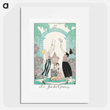 The Jeu des Graces - Georges Barbier Poster.