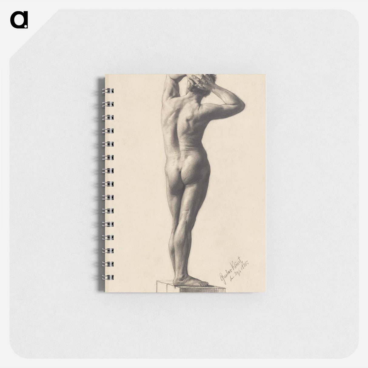 Male Nude - グスタフ クリムト Memo.