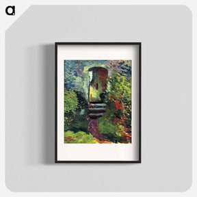 アートポスター-The Little Gate of the Old Mill - アンリ マティス Poster.
