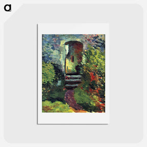 アートポストカード-The Little Gate of the Old Mill - アンリ マティス Postcard.