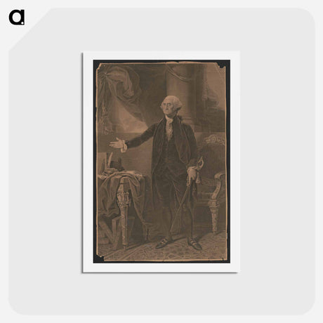 アートポストカード-General Washington
 - ジェームス ヒース Postcard.