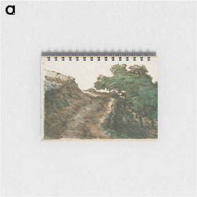 アートメモ帳-Road from Malavaux, near Cusset - ジャン フランソワ ミレー Memo.