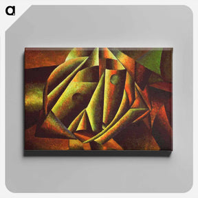 アートパネル-Head of a Peasant Girl - カジミール マレーヴィチ Canvas.