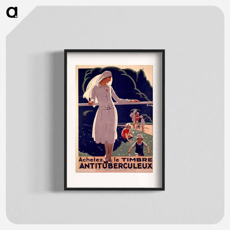 アートポスター-Achetez le Timbre Antituberculeux
 - 国立医学図書館 Poster.
