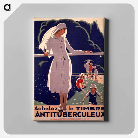 アートパネル-Achetez le Timbre Antituberculeux
 - 国立医学図書館 Canvas.