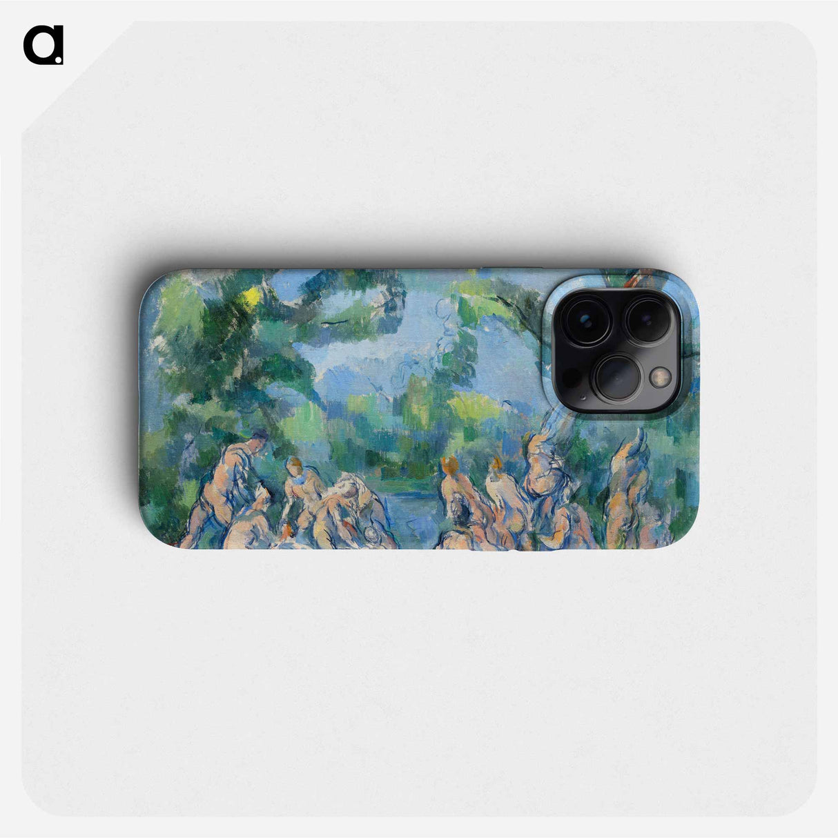 The Bathers - Paul Cezanne Phone Case.