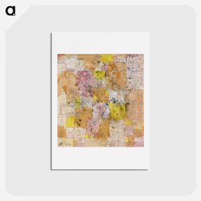 アートポストカード-Suburban idyll (garden city idyll)
 - パウル クレー Postcard.