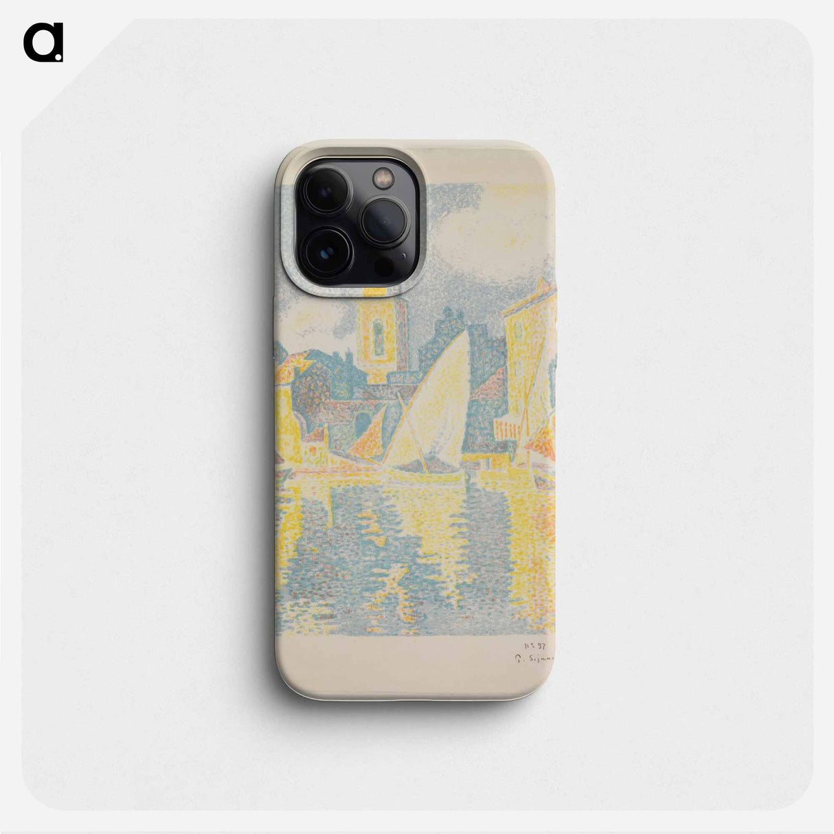 The Port of St. Tropez - Paul Signac Phone Case.