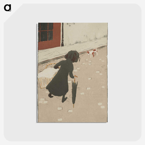 The Little Laundress
 - ピエール ボナール Postcard.