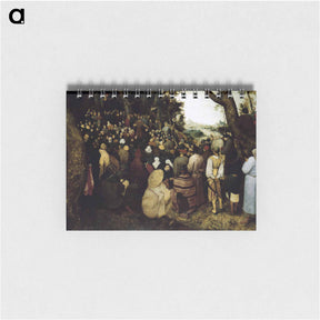 アートメモ帳-The Sermon of St. John the Baptist - ピーター ブリューゲル Memo.