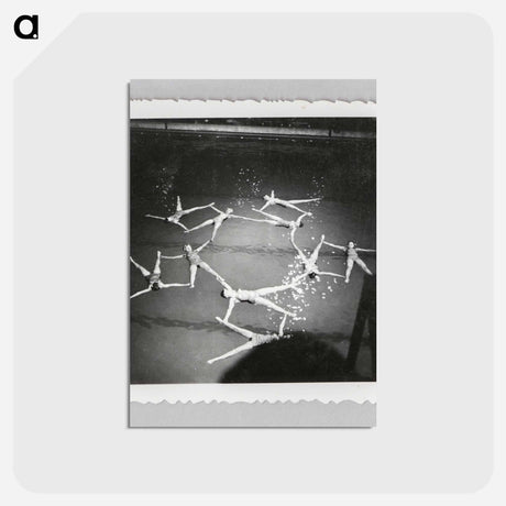 アートポストカード-Synchronized Swimmers
 - セントルイス美術館 Postcard.