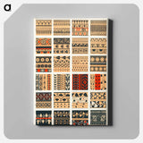 アートパネル-Nineteenth Century Ornamental Pattern
 - 装飾の文法 Canvas.
