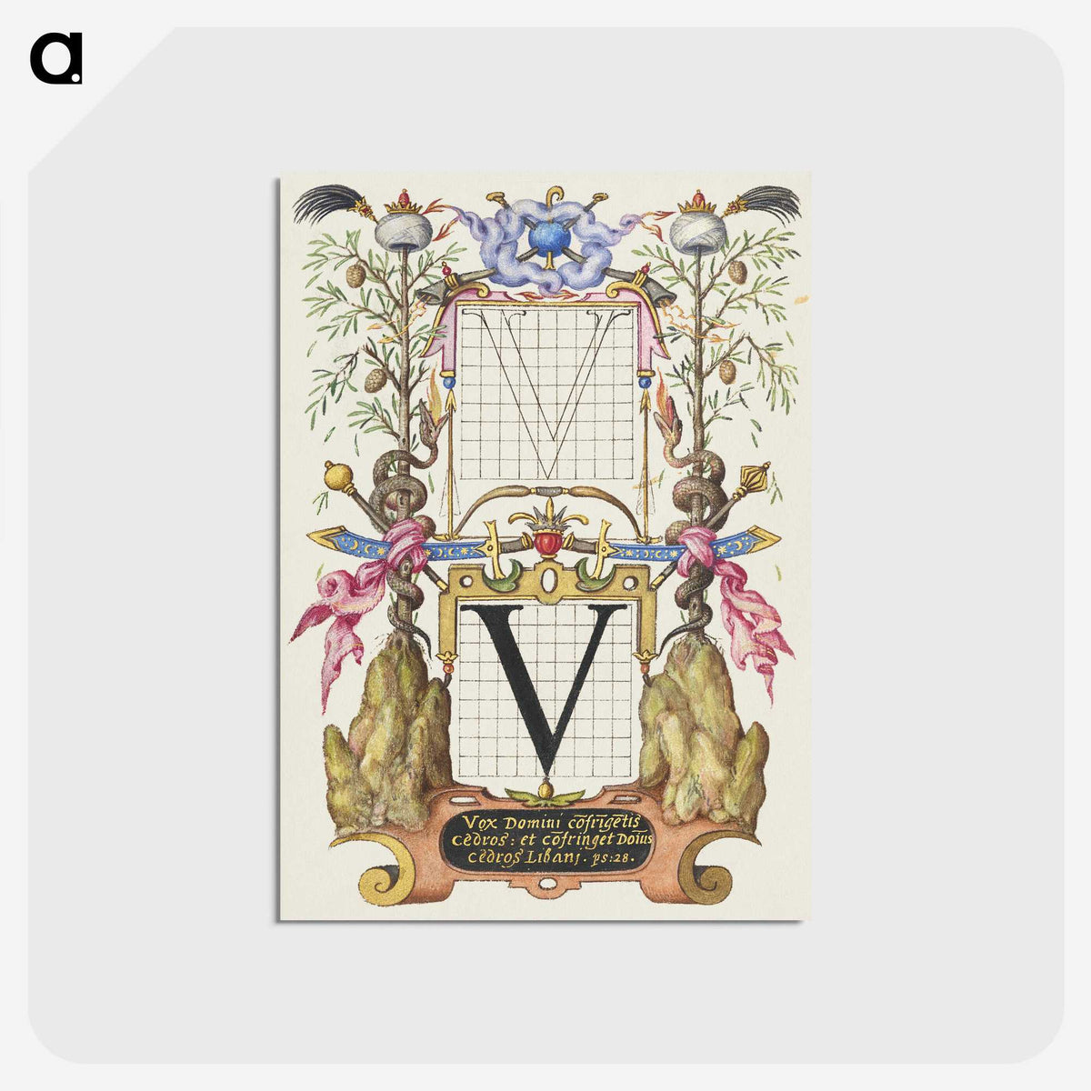 1-68_The-Model-Book-of-Calligraphy_postcard