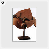 Dynamism of racing horse - ウンベルト ボッチョーニ  Postcard.