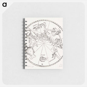 アートメモ帳-The Southern Hemisphere of the Celestial Globe - アルブレヒト デューラー Memo.