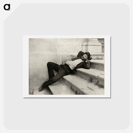 アートポストカード-Self-Portrait, Cortina - アルフレッド スティーグリッツ Postcard.
